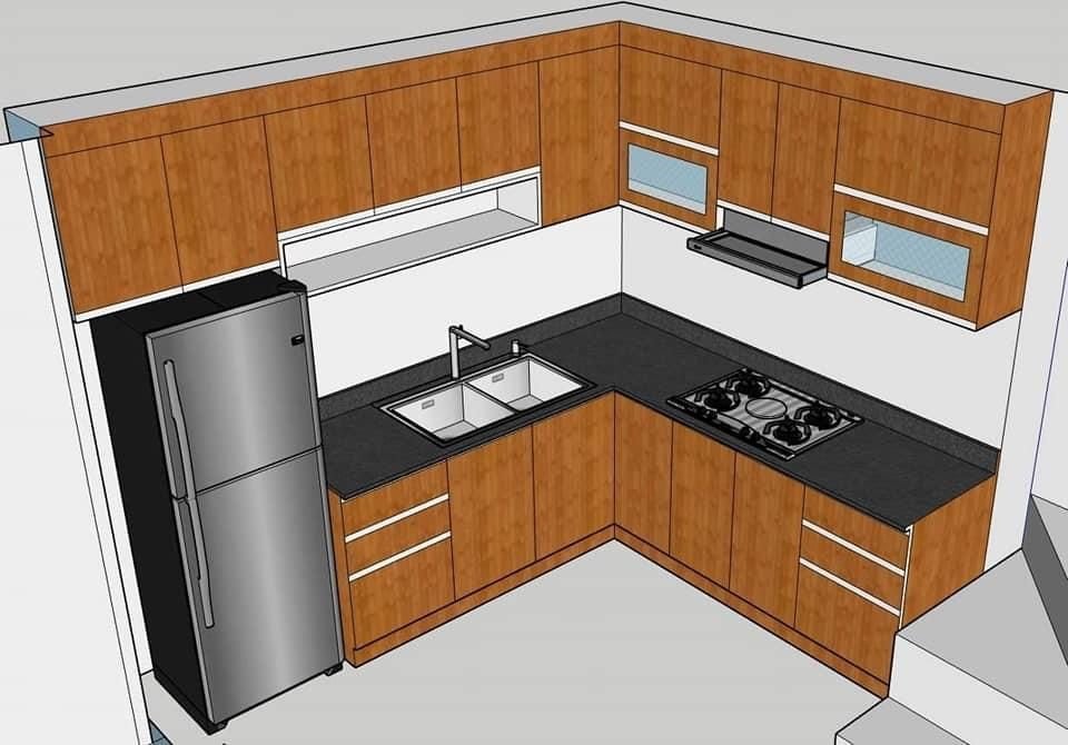 Kitchen Renovation 3D Design in Nairobi - Image 3