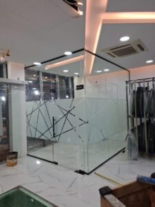 Sliding glass door and balcony enclosure installation