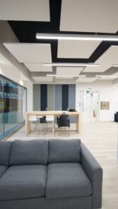 Clinic lighting and ceiling design