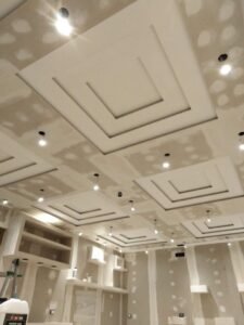 Gypsum Board Ceiling Installation