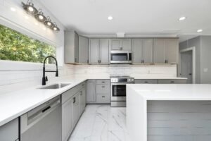 Modern kitchen interior design in Kenya
