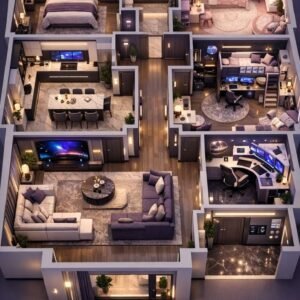 3D Interior Design Modeling