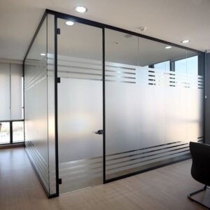 Glass Partition Installation