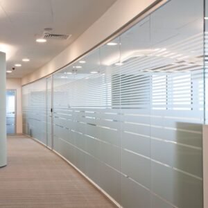 Modern Aluminium Glass Partitions