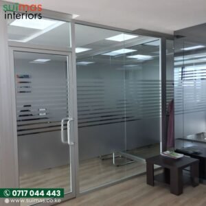 aluminium and glass partitions in Kenya