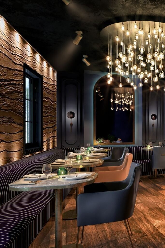 Restaurant bar counter interior design services Nairobi — Suimas